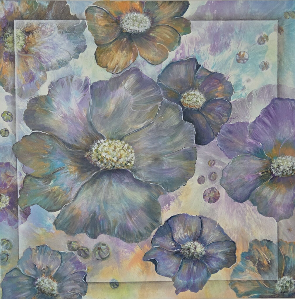 Schwebende Blumen